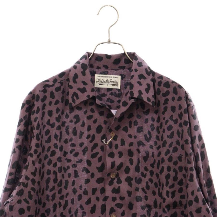 WACKO MARIA ワコマリア 23AW HAWAIIAN SHIRT L/S TYPE-2 レオパード柄 
