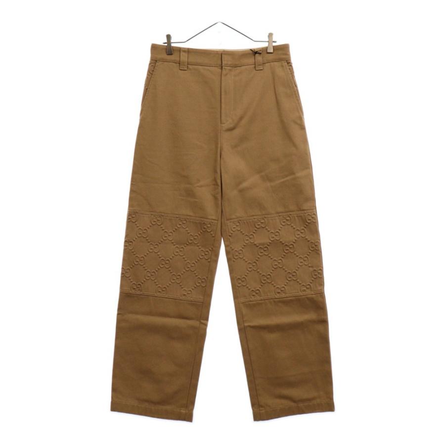 GUCCI グッチ 24SS GG ディテール オーガニックデニム パンツ GUCCI グッチ 24SS GG ディテール オーガニックデニム パンツ