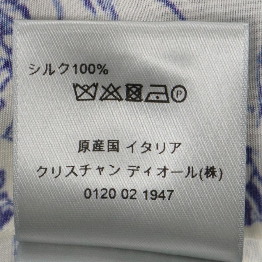 DIOR ディオール 19SS トワルドジュイ柄 シルク 長袖シャツ DIOR ディオール 19SS トワルドジュイ柄 シルク 長袖シャツ