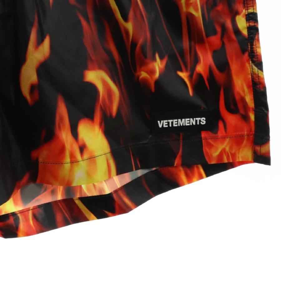 VETEMENTS ヴェトモン 22SS Fire Swim Shorts ファイヤー