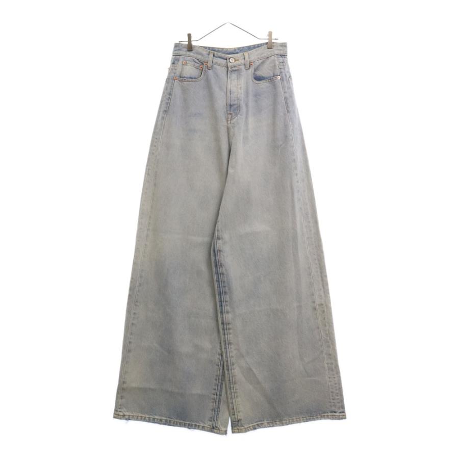 VETEMENTS（ヴェトモン） 23SS Plain Baggy Jeans ワイド バギーデニム