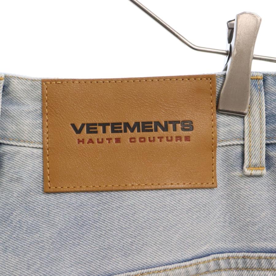 VETEMENTS（ヴェトモン） 23SS Plain Baggy Jeans ワイド バギーデニム