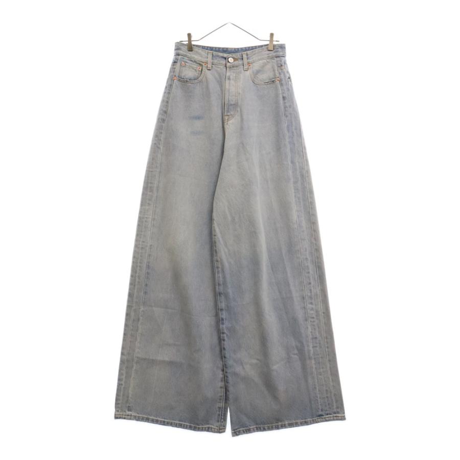 VETEMENTS ヴェトモン 23SS Plain Baggy Jeans ワイド バギー VETEMENTS ヴェトモン 23SS Plain Baggy Jeans ワイド バギー