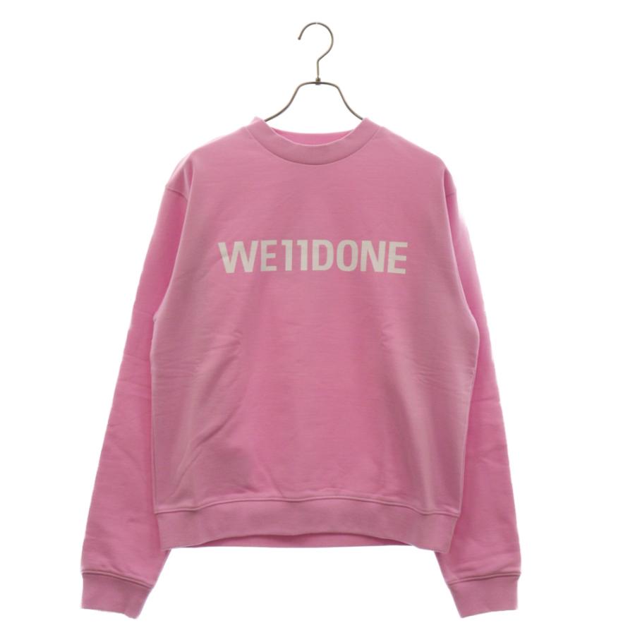 we11done ウェルダン Basic Logo Fitted Sweatshirt ベーシックロゴ 