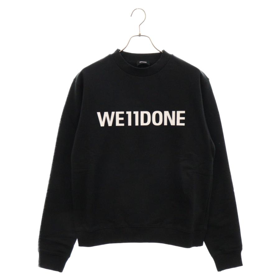 WE11DONE we11done ウェルダン Basic Logo Fitted Sweatshirt  