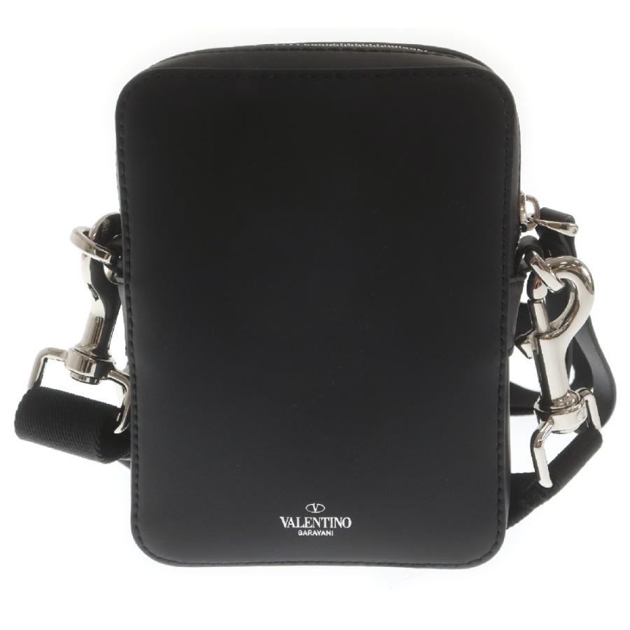 VALENTINO ヴァレンチノ VLTNロゴプリント カウレザー スモール  