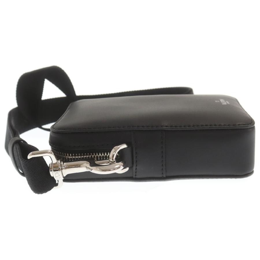 VALENTINO ヴァレンチノ VLTNロゴプリント カウレザー スモール  