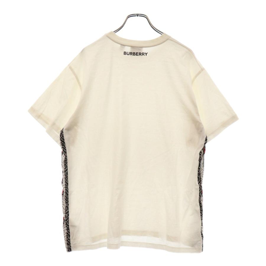 美品・正規品】バーバリーエンボスロゴビックロゴTシャツアイボリー 