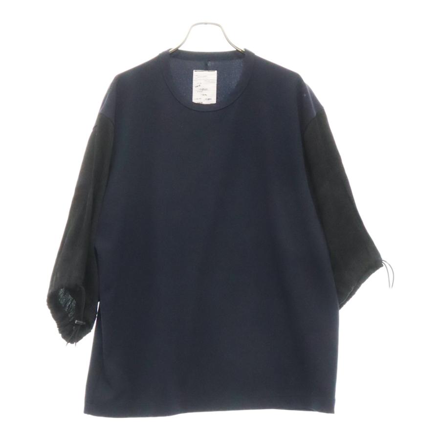 SHAREEF シャリーフ GEORGETTE JQ SS BIG-T ジョーゼット クルーネック 