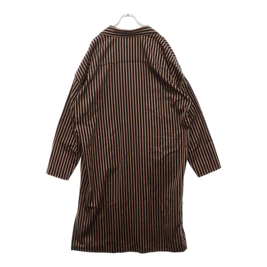 SHAREEF シャリーフ BLOCK STRIPE LABORATORY COAT ブロック 