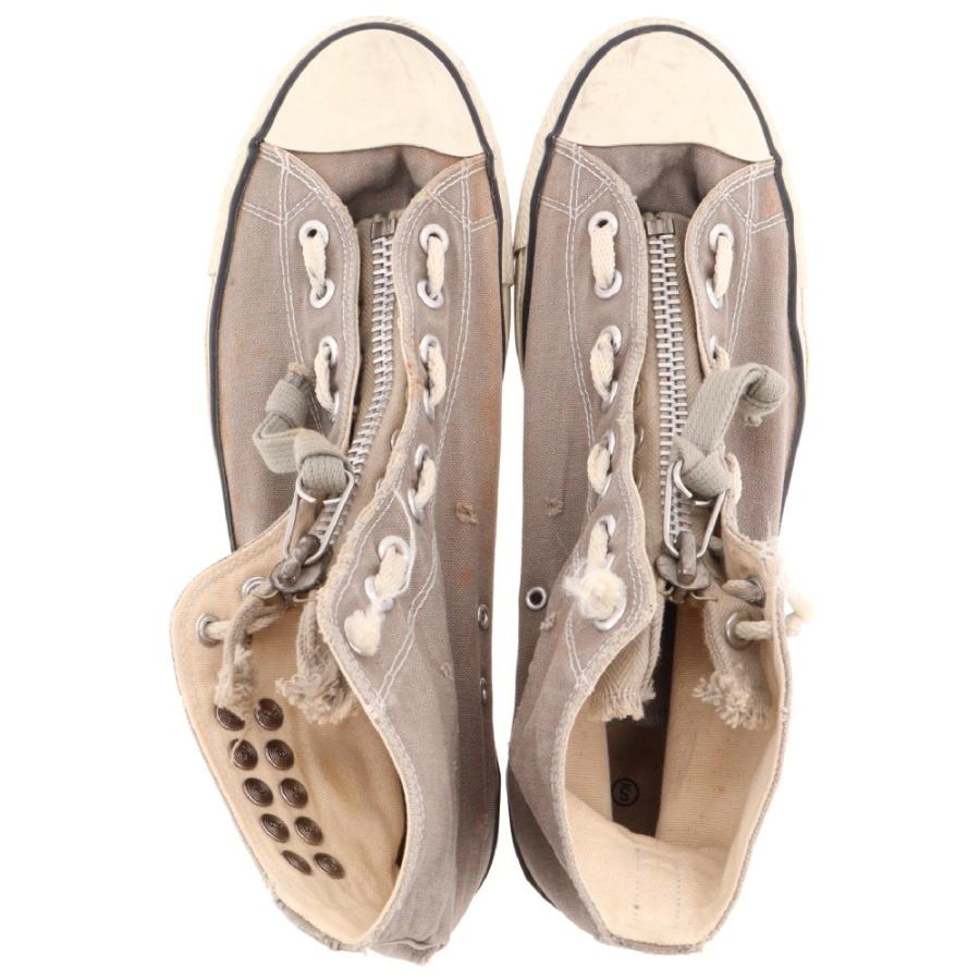 undercover✖️THESOLIOIST jp型ダメージ加工スニーカー undercover