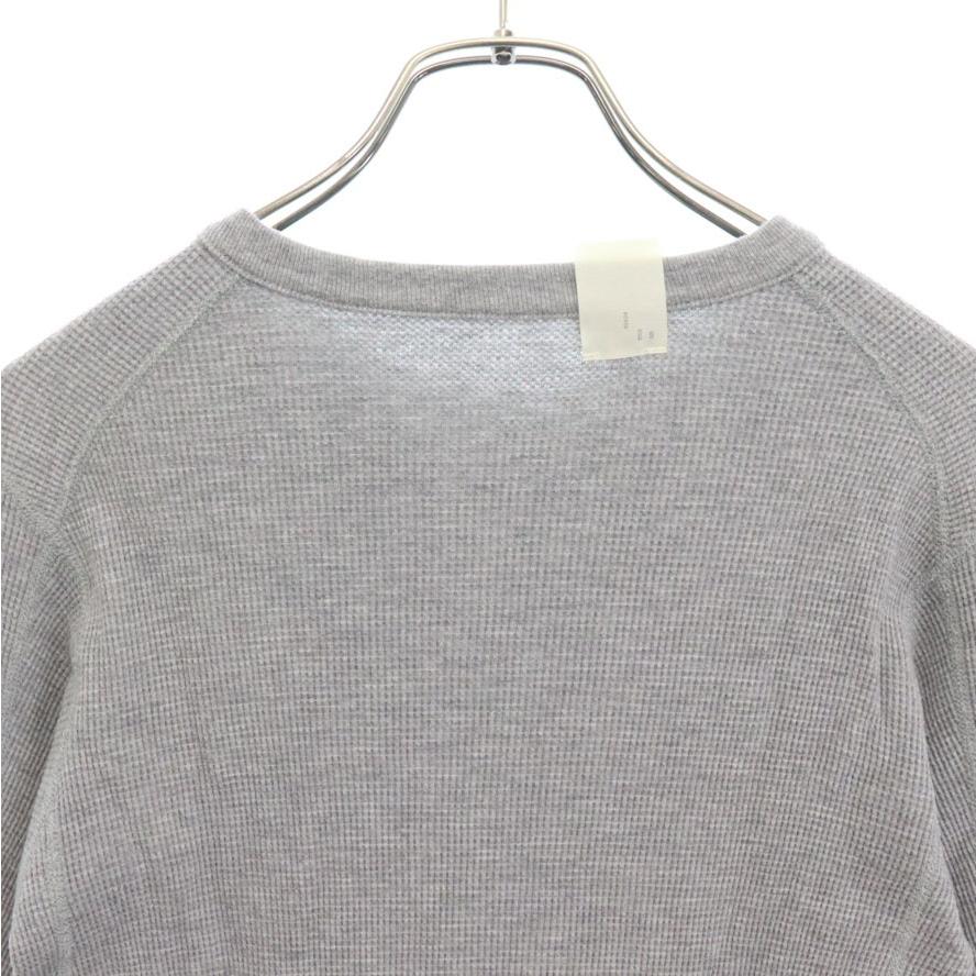 N.HOOLYWOOD エヌハリウッド クルーネック コットン ワッフル 長袖 T 