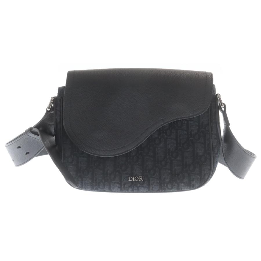 DIOR ディオール SADDLE MESSENGER BAG オブリーク ミニ サドル レザー