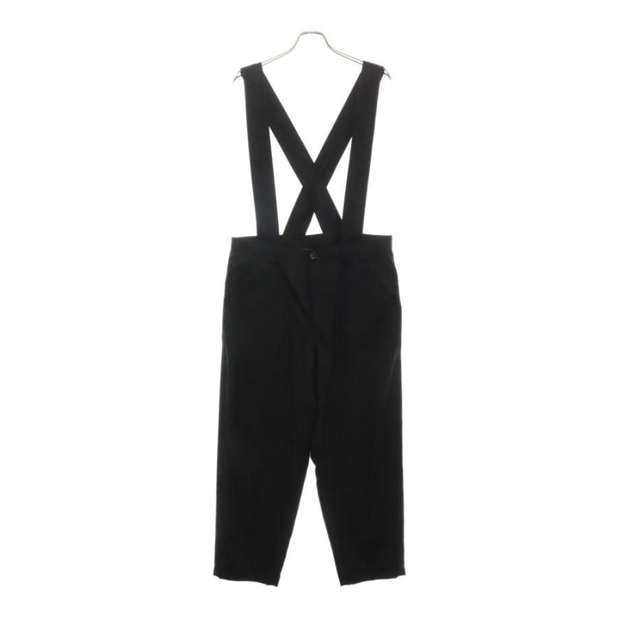 BLACK COMMEdesGARCONS サスペンダーパンツ　ウールサロペット BLACK COMME des GARCONS ブラックコムデギャルソン 17SS ウール