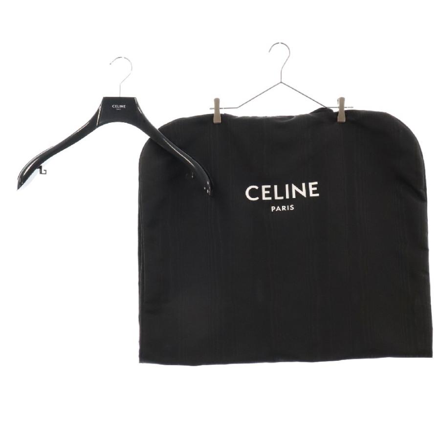 CELINE セリーヌ 22SS ラムスキン フリンジスタッズ ジップアップ 