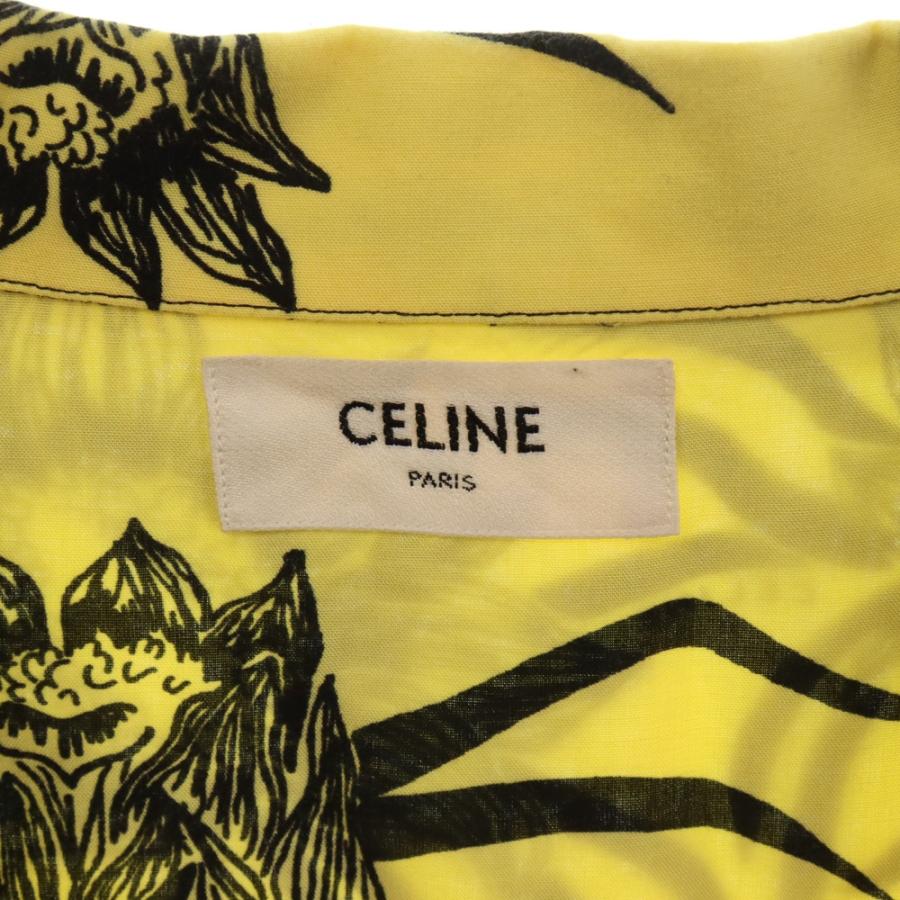 CELINE セリーヌ 21SS オープンカラー 半袖アロハシャツ CELINE セリーヌ 21SS オープンカラー 半袖アロハシャツ