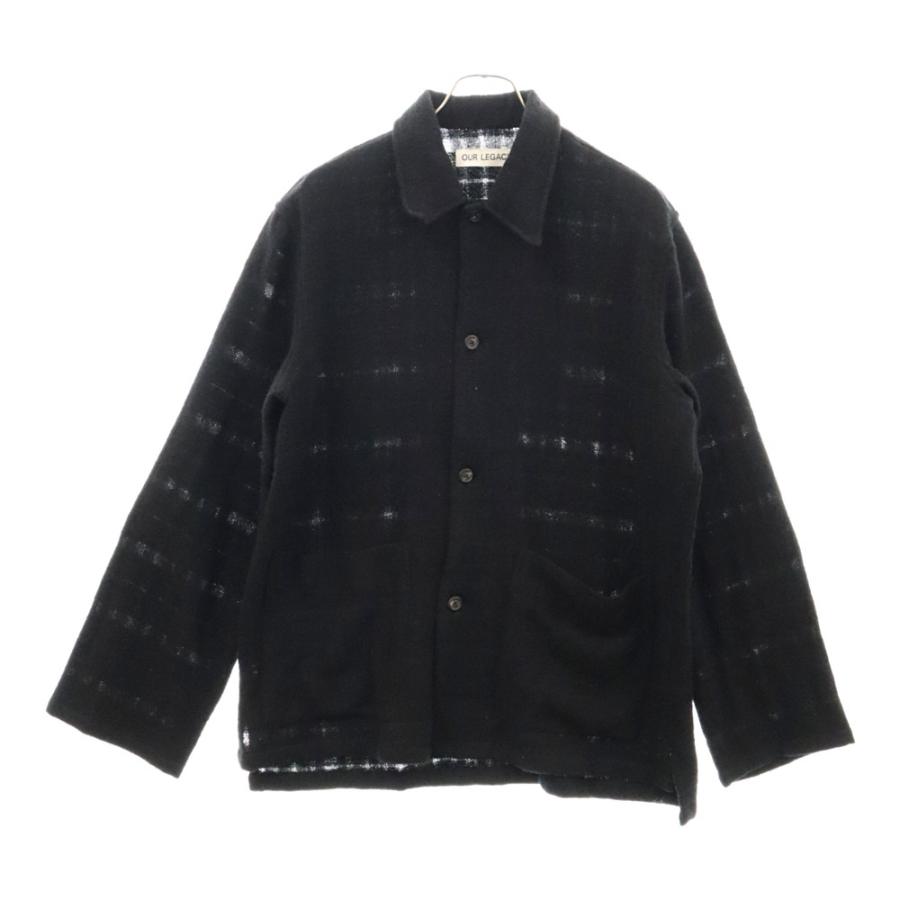OUR LEGACY アワーレガシー/ブラック フリースジャケット 48 Our Legacy（アワーレガシー） OUR REGACY HAVEN JACKET/BLACK PANKOW