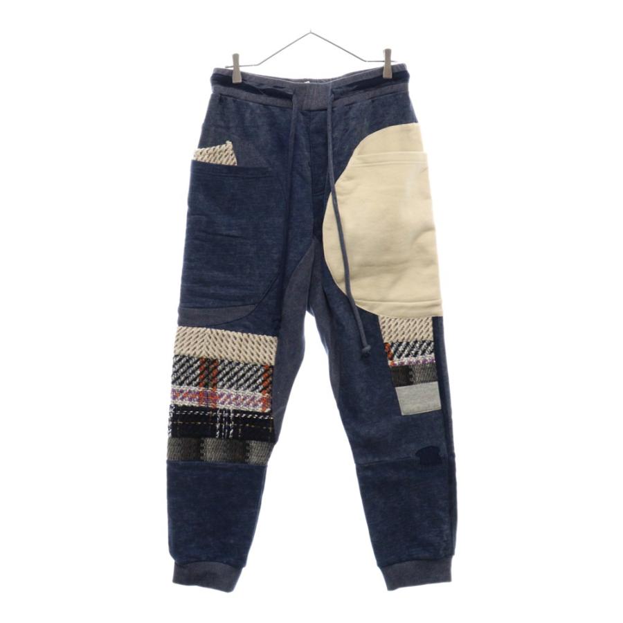 KITH キス Ashford Patchwork Joggers Sweatpants アッシュフォード パッチワーク ジョガー スウェット パンツ ネイビー KH6178 KITH（キス） Ashford Patchwork Joggers Sweatpants アッシュフォード