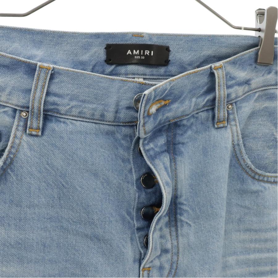AMIRI アミリ STRAIGHT FIT ALOHA PATCH JEAN ストレート AMIRI アミリ STRAIGHT FIT ALOHA PATCH JEAN ストレート
