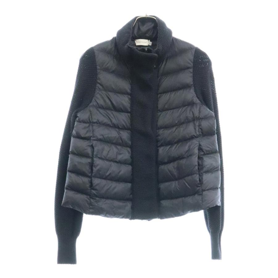 MONCLER◇MAGLIONE TRICOT CARDIGAN/ダウンジャケット/XS/ナイロン  