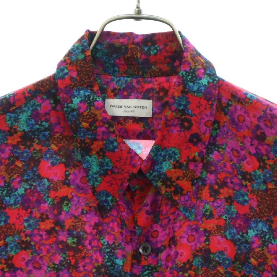 ドリスヴァンノッテン　長袖シャツ　ブラウス　花柄 DRIES VAN NOTEN（ドリス ヴァン ノッテン） シャツ CLAVELLY TRANSP