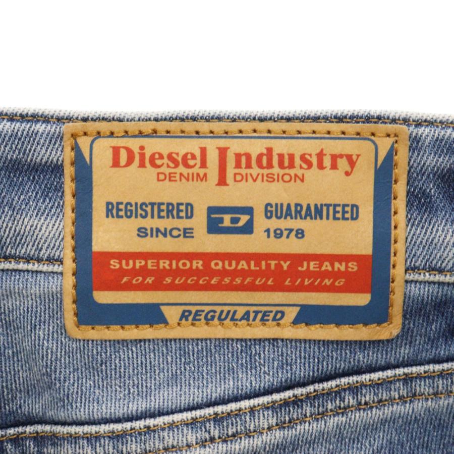 DIESEL（ディーゼル） 2017 SLANDY ダメージ加工 スリムストレッチ