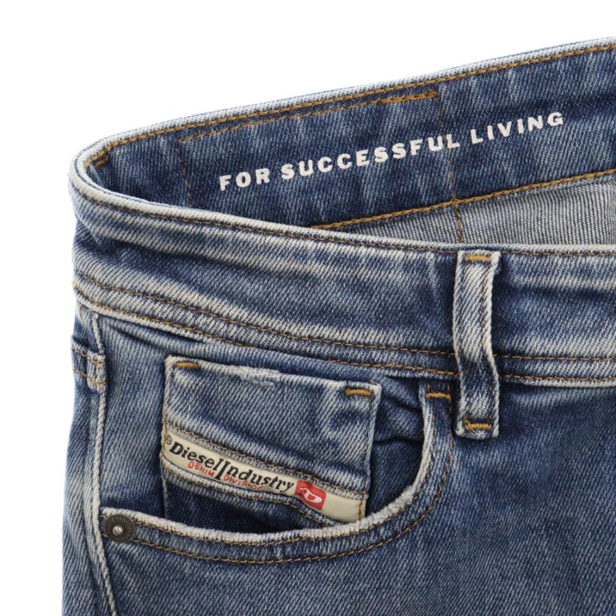 DIESEL（ディーゼル） 2017 SLANDY ダメージ加工 スリムストレッチ