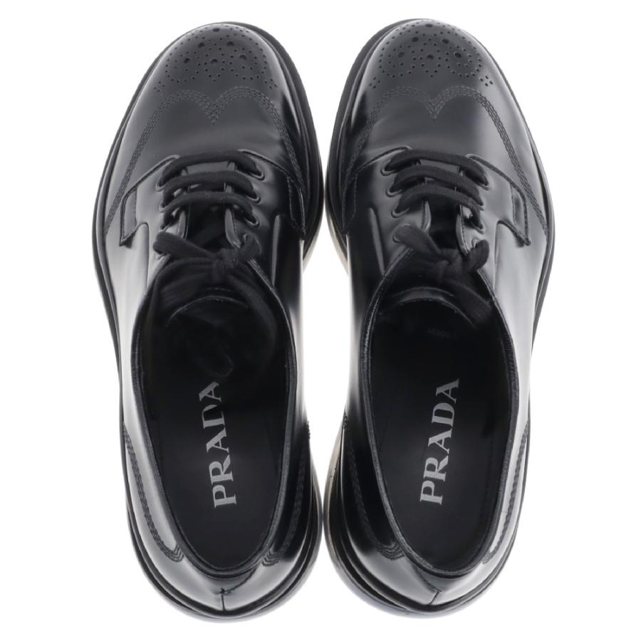 PRADA プラダ Air Sole Derby Shoes エアソール ウィングチップ PRADA プラダ Air Sole Derby Shoes エアソール ウィングチップ