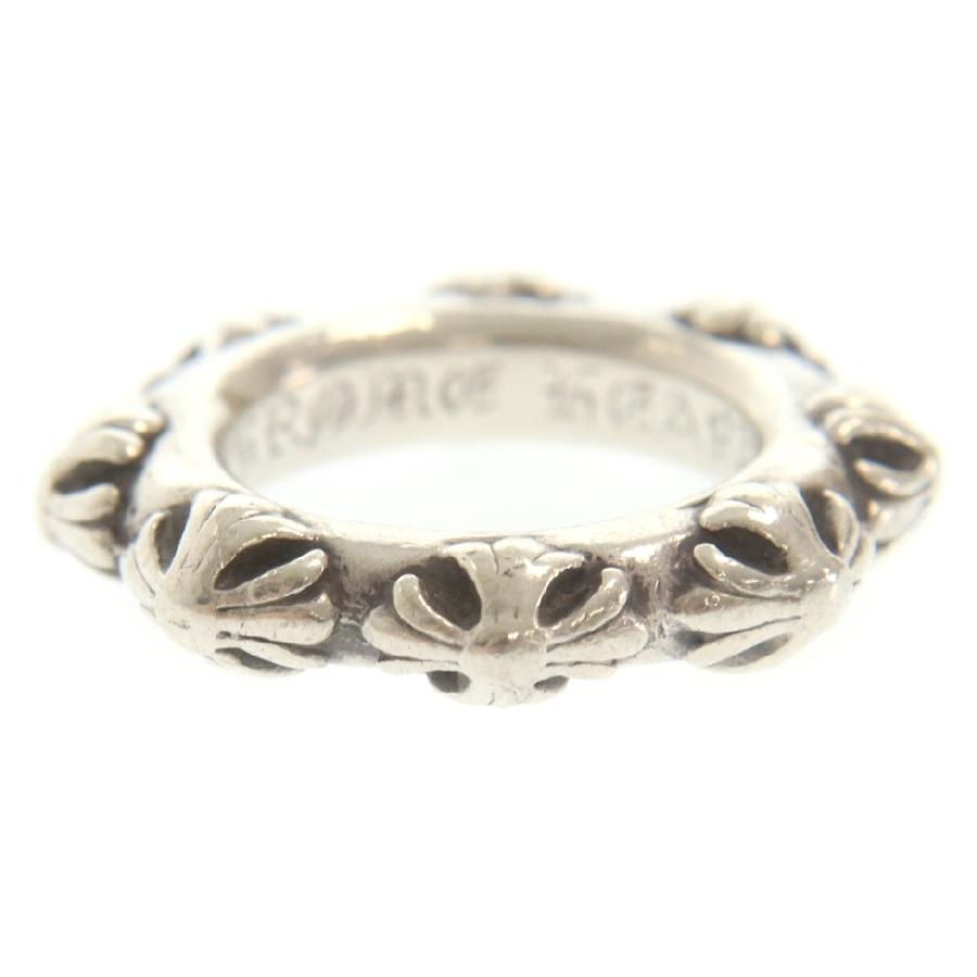 CHROME HEARTS（クロムハーツ） CROSS BAND RING クロスバンドリング 9