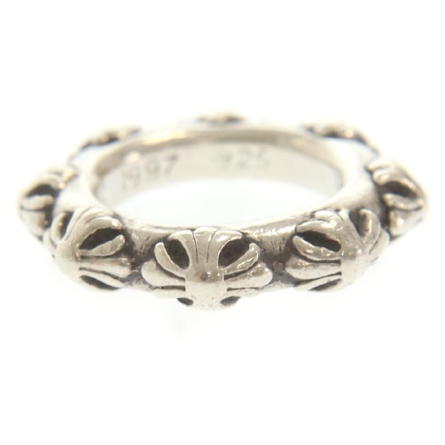 CHROME HEARTS（クロムハーツ） CROSS BAND RING クロスバンドリング 9