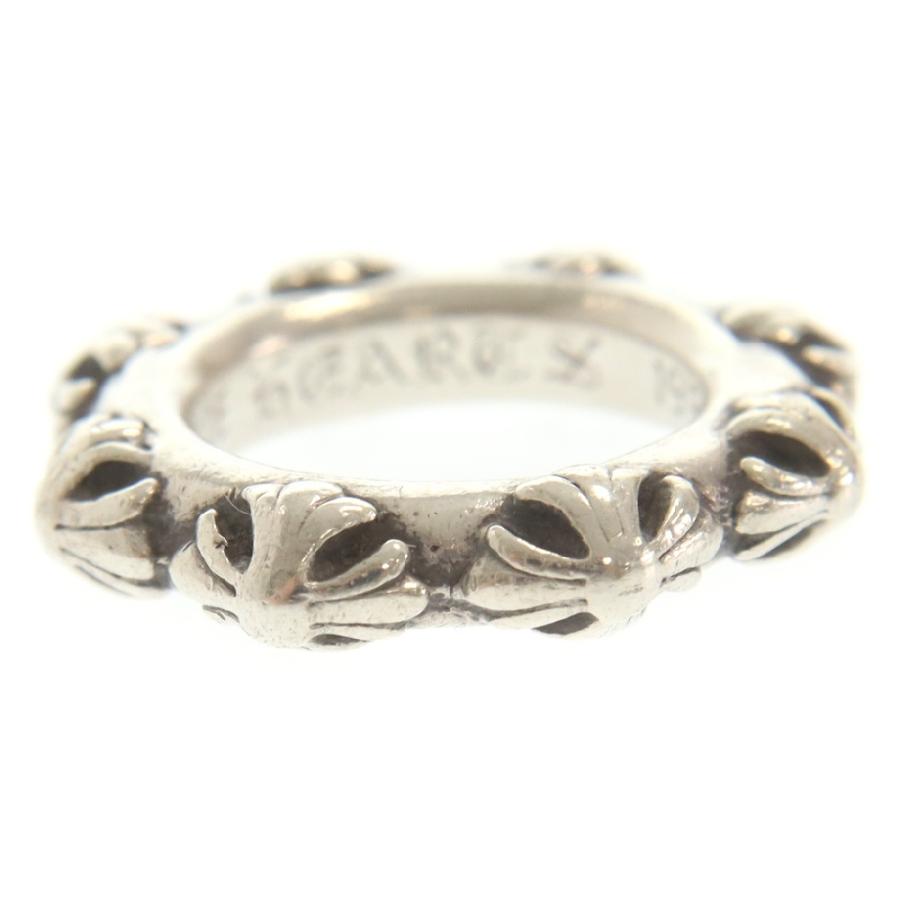 CHROME HEARTS クロムハーツ CROSS BAND RING クロスバンドリング 9号