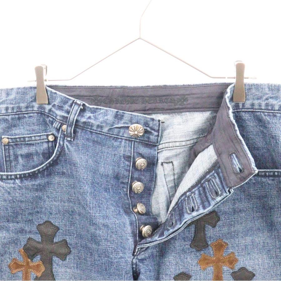CHROME HEARTS クロムハーツ JEAN SL FLEURKNEE クロスパッチ CHROME HEARTS クロムハーツ JEAN SL FLEURKNEE クロスパッチ