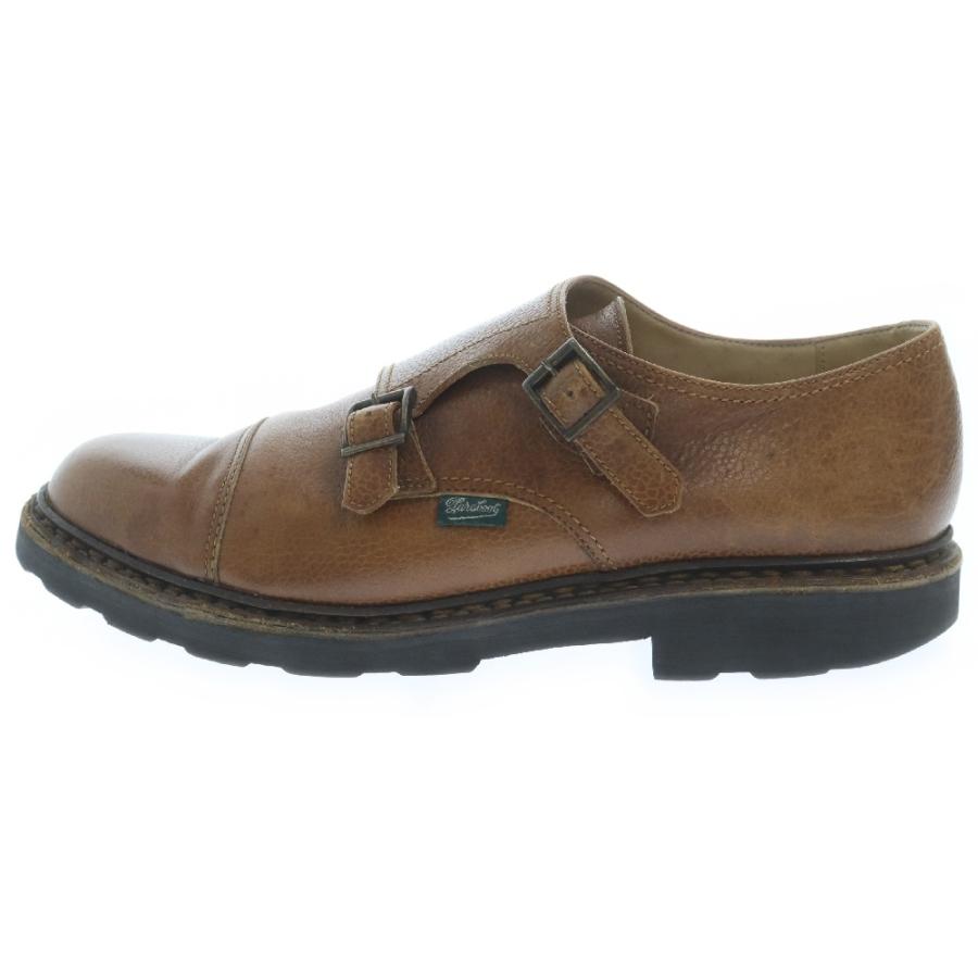 Paraboot】WILLIAM ダブルモンクストラップ ブラウン 6
