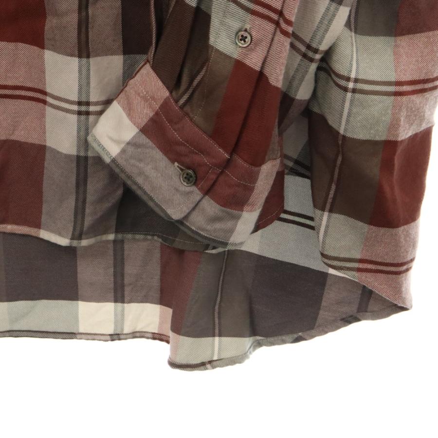 Graphpaper グラフペーパー Viscose Check Oversized B.D. Shirt