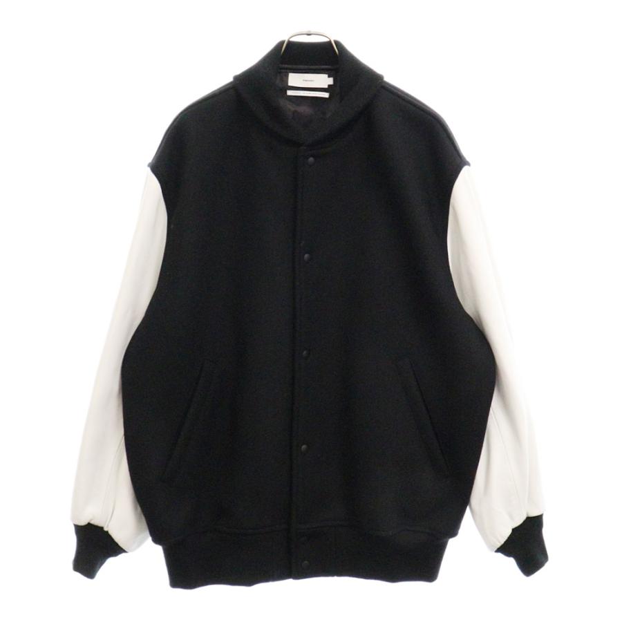 グラフペーパー　Scale Off Melton Stadium Jacket グラフペーパー Scale Off Melton Stadium Jacket スケール オフ