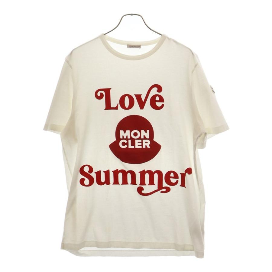 MONCLER モンクレール 21SS LOVE SUMMER Tee ラブサマー プリントT 