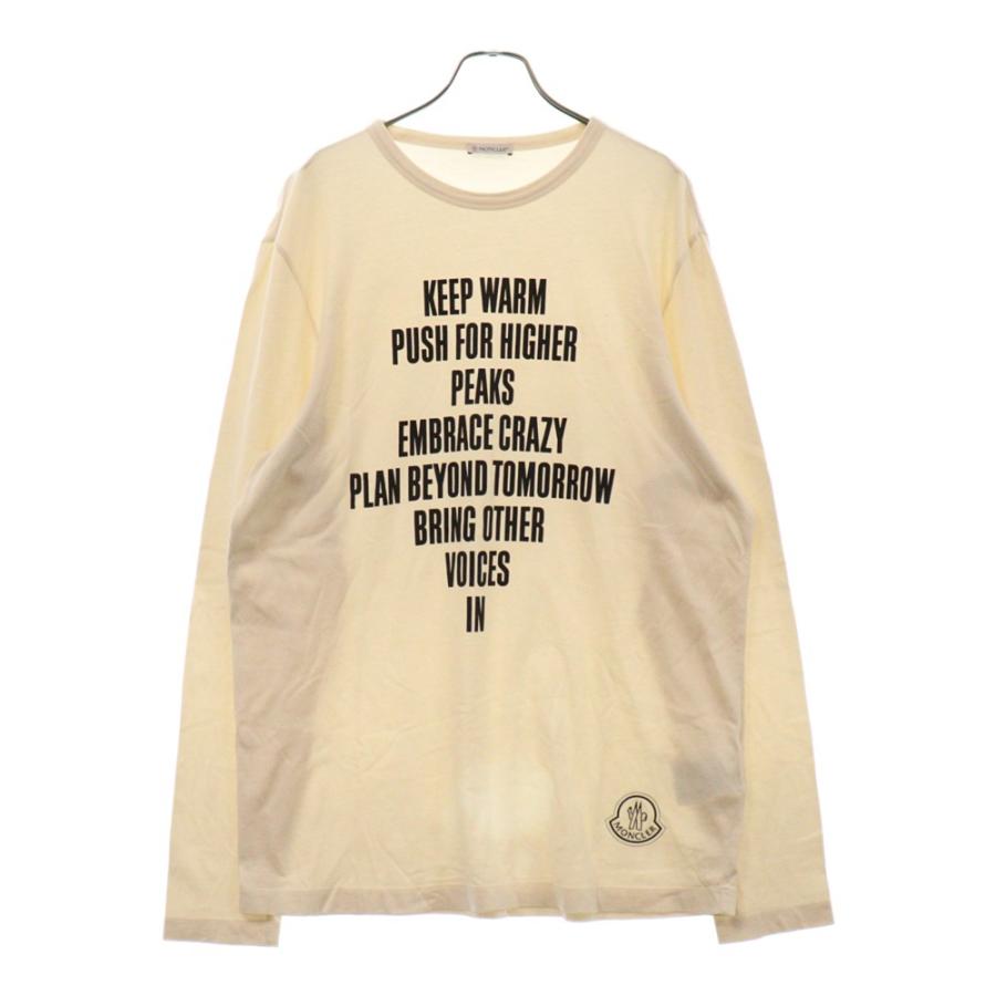 MONCLER（モンクレール） 21AW MAGLIA GIROCOLLO メッセージプリント 