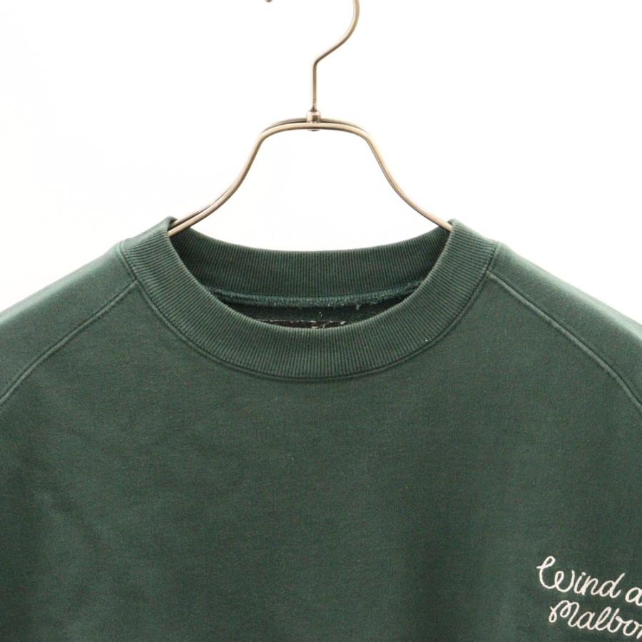 完売品　新品　WINDANDSEA Malboマルボン スウェット トレーナー WIND AND SEA（ウィンダンシー） × MALBON CREW NECK SWEAT マルボン