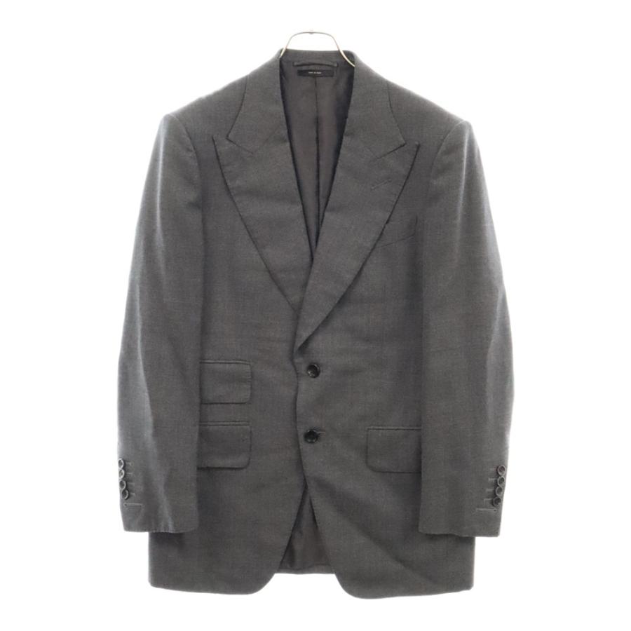 TOM FORD トムフォード Atticus シルク混ウール 2Bテーラード TOM FORD トムフォード Atticus シルク混ウール 2Bテーラード