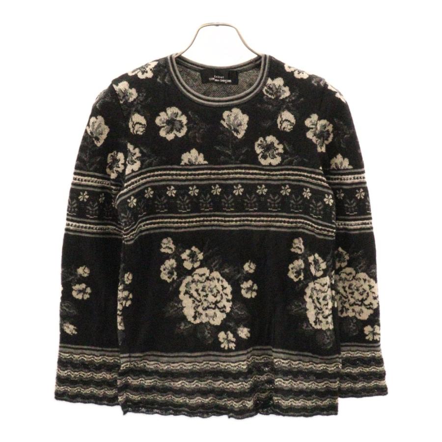 レア トリココムデギャルソン AD2017 花 プルオーバー ニット レア トリココムデギャルソン AD2017 花 プルオーバー ニット - メルカリ