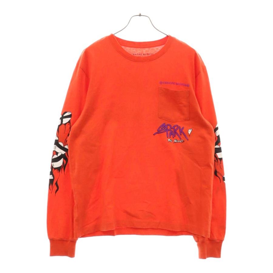 CHROME HEARTS クロムハーツ × MATTY BOY PPO U L/S TEE RED マッティ 