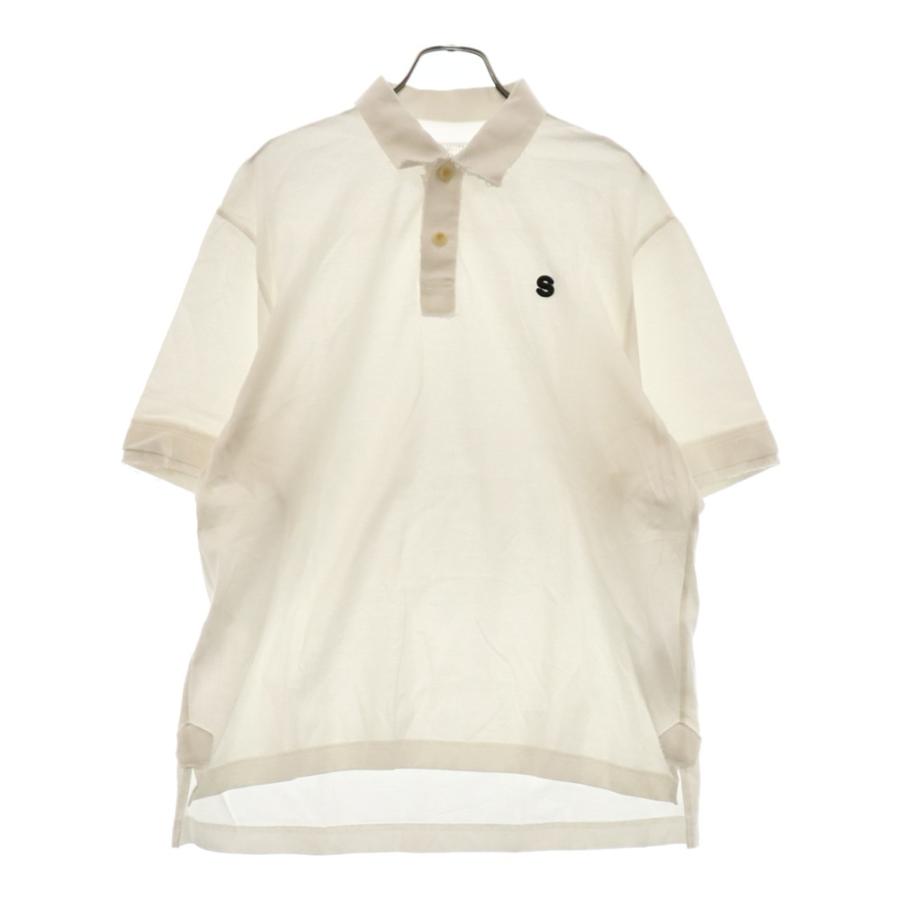sacai Sacai サカイ 22SS pique polo Shirt ピケ ポロ 半袖 sacai Sacai サカイ 22SS pique polo Shirt ピケ ポロ 半袖