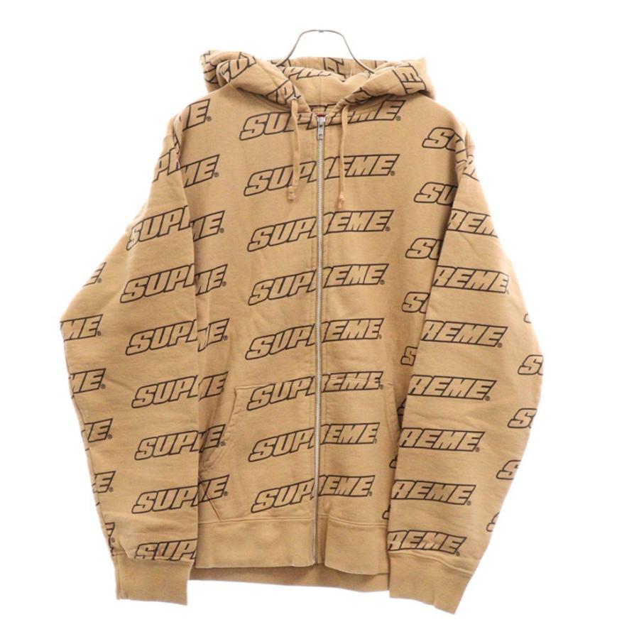 Supreme SUPREME シュプリーム 18SS Repeat Zip Hooded Sweatshirt 
