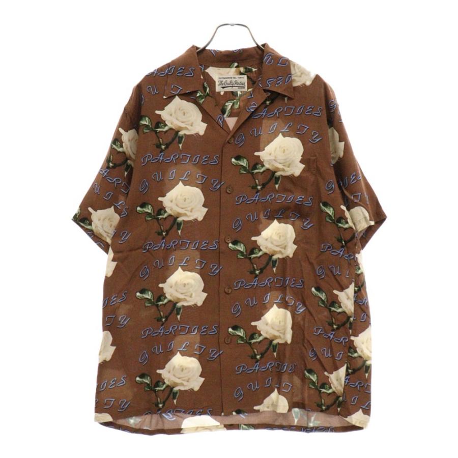 WACKO MARIA ワコマリア 21SS HAWAIIAN SHIRT TYPE-3 薔薇柄