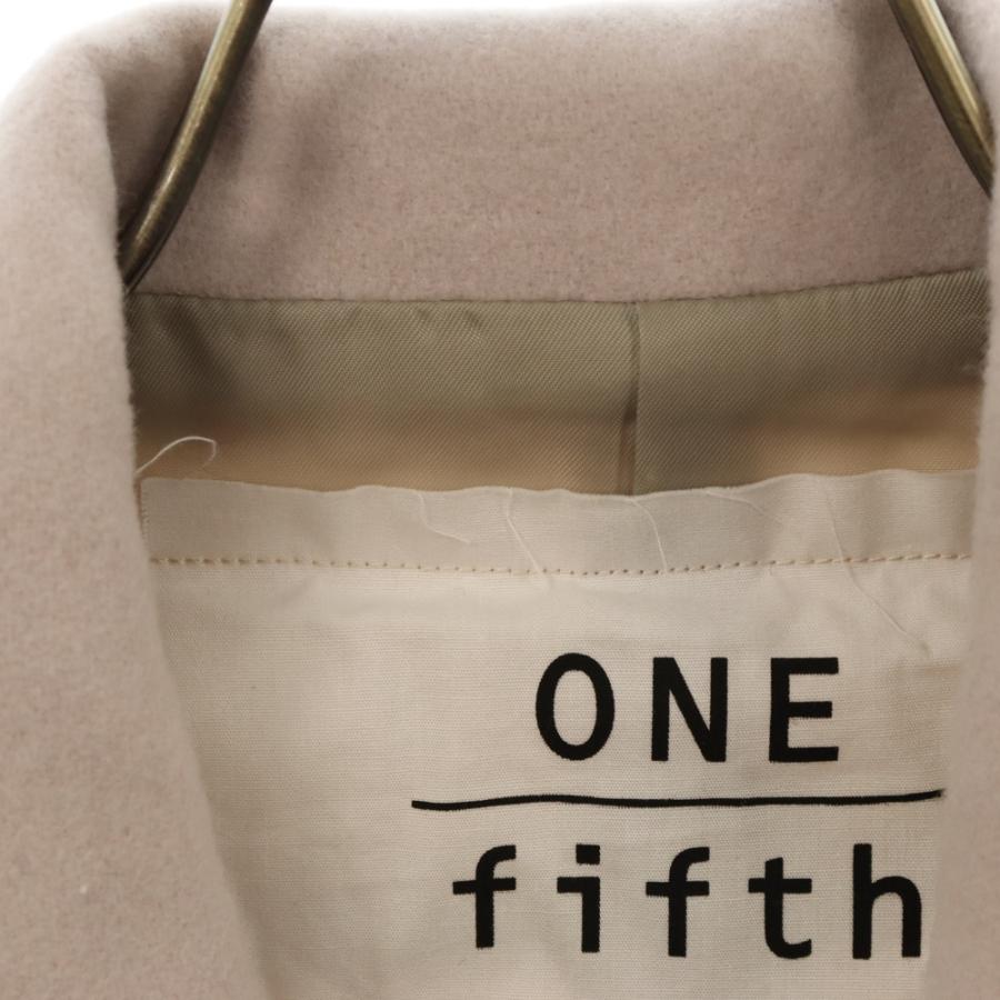 ONE fifth 1 COAT チェスター ダブル ウールコート ピンク : BRING 