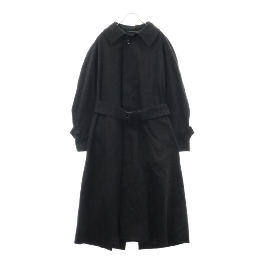 Y's ワイズ 22AW WOOL+AIR SPUN CHINO COMBO STEN COLLAR COAT