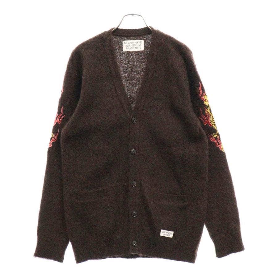 WACKO MARIA ワコマリア 18AW DRAGON EMBROIDERY MOHAIR KNIT WACKO MARIA ワコマリア 18AW DRAGON EMBROIDERY MOHAIR KNIT