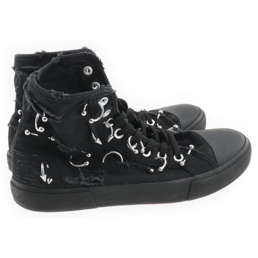 BALENCIAGA（バレンシアガ） Paris Destroyed High-Top Sneakers