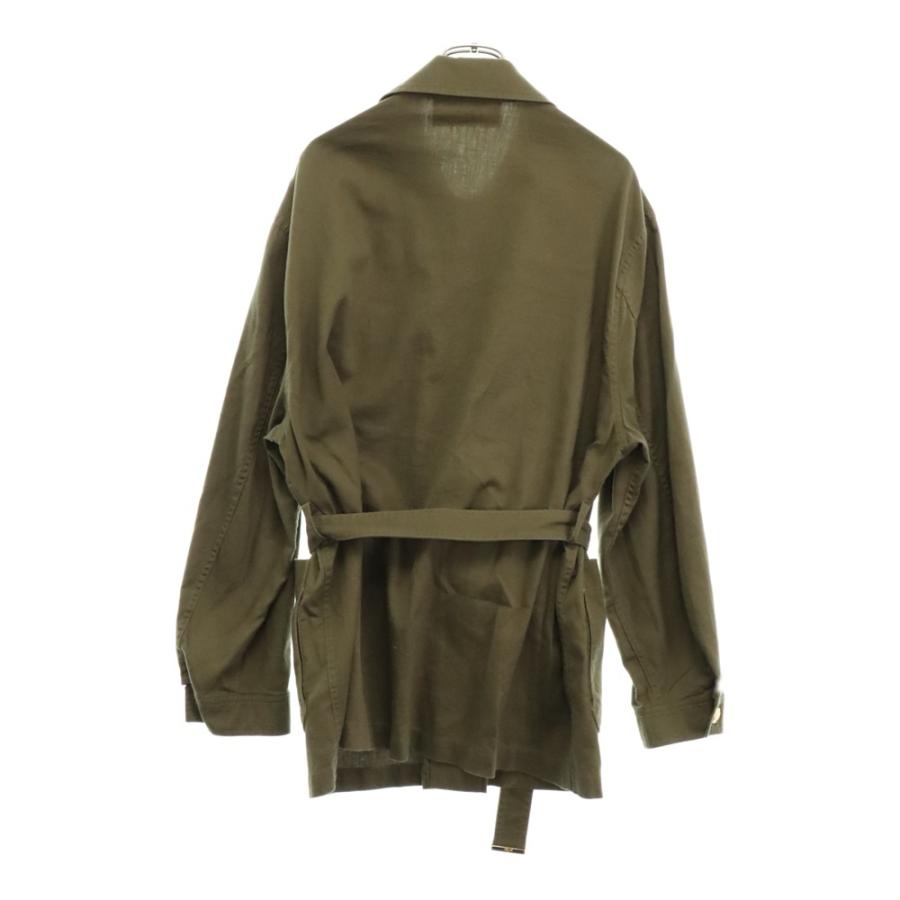 CELINE セリーヌ 2W834106K ゴールドボタン コットンサファリ  