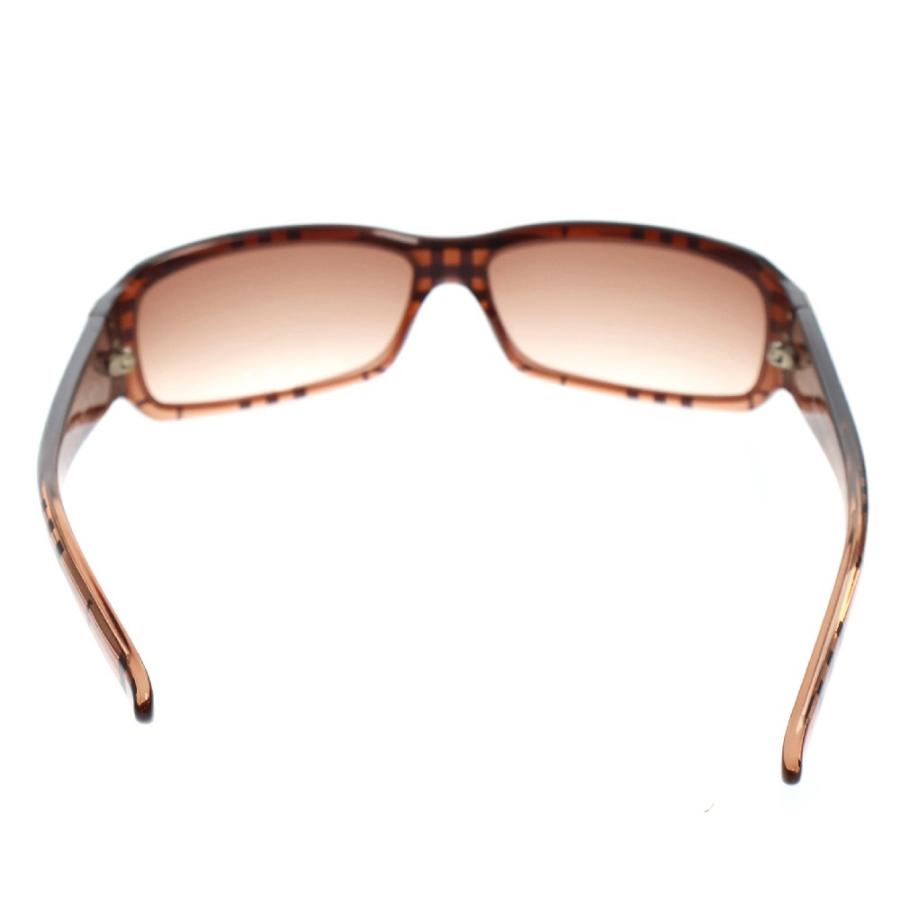 BURBERRY（バーバリー） SLIM CHECKED BROWN SUNGLASSES チェック柄